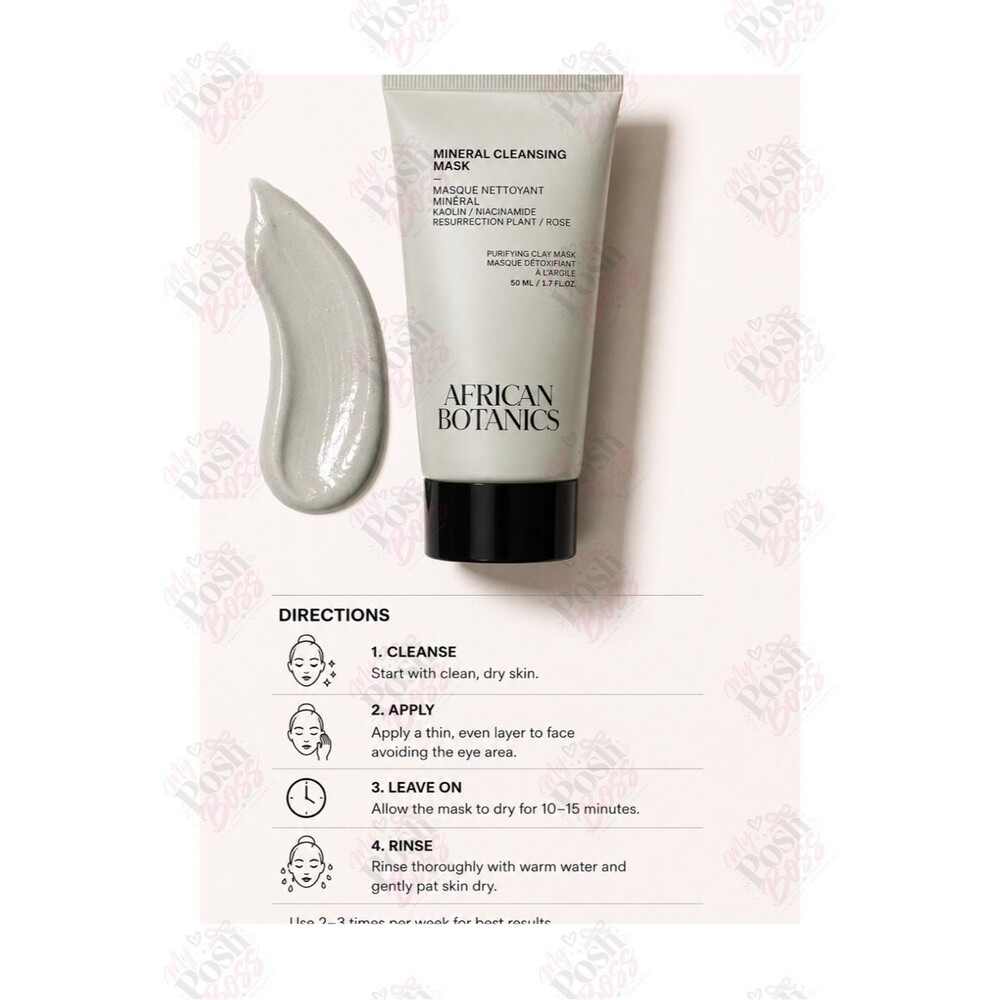 African Botanics Mineral Cleansing Mask (Sealed) - Picture 2 of 6